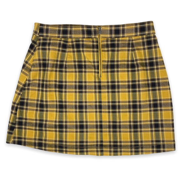 HOLLISTER Skirt Yellow Plaid - Picture 5 of 8